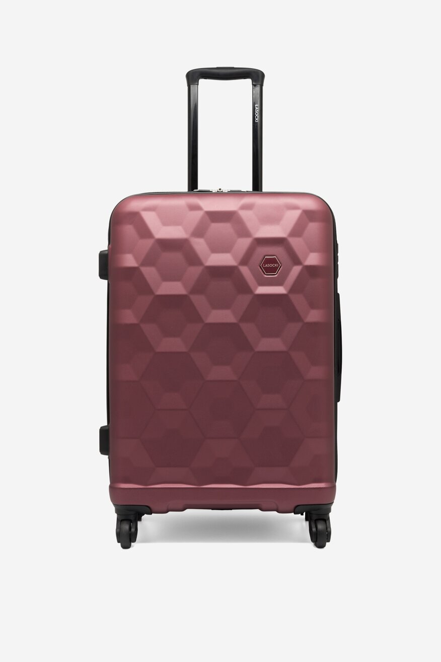 Walizka Lasocki BLW-A-102-35-08 Bordowy