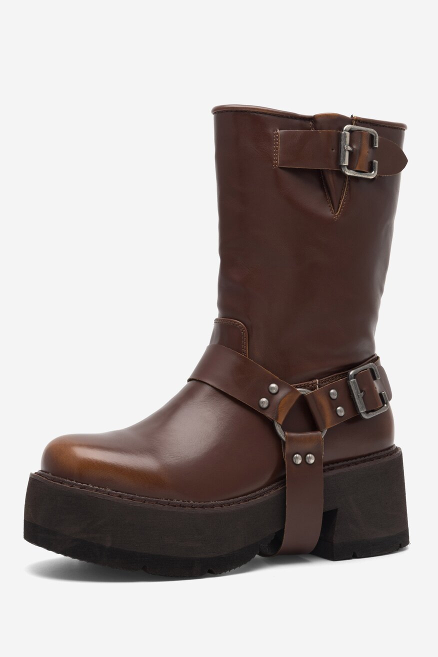 Botki Jenny Fairy SIV WS22236-05 Brązowy