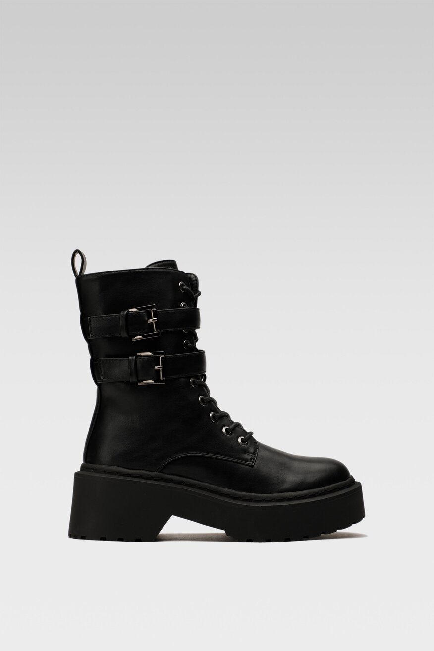 Trzewiki DeeZee WS5656-01 Czarny