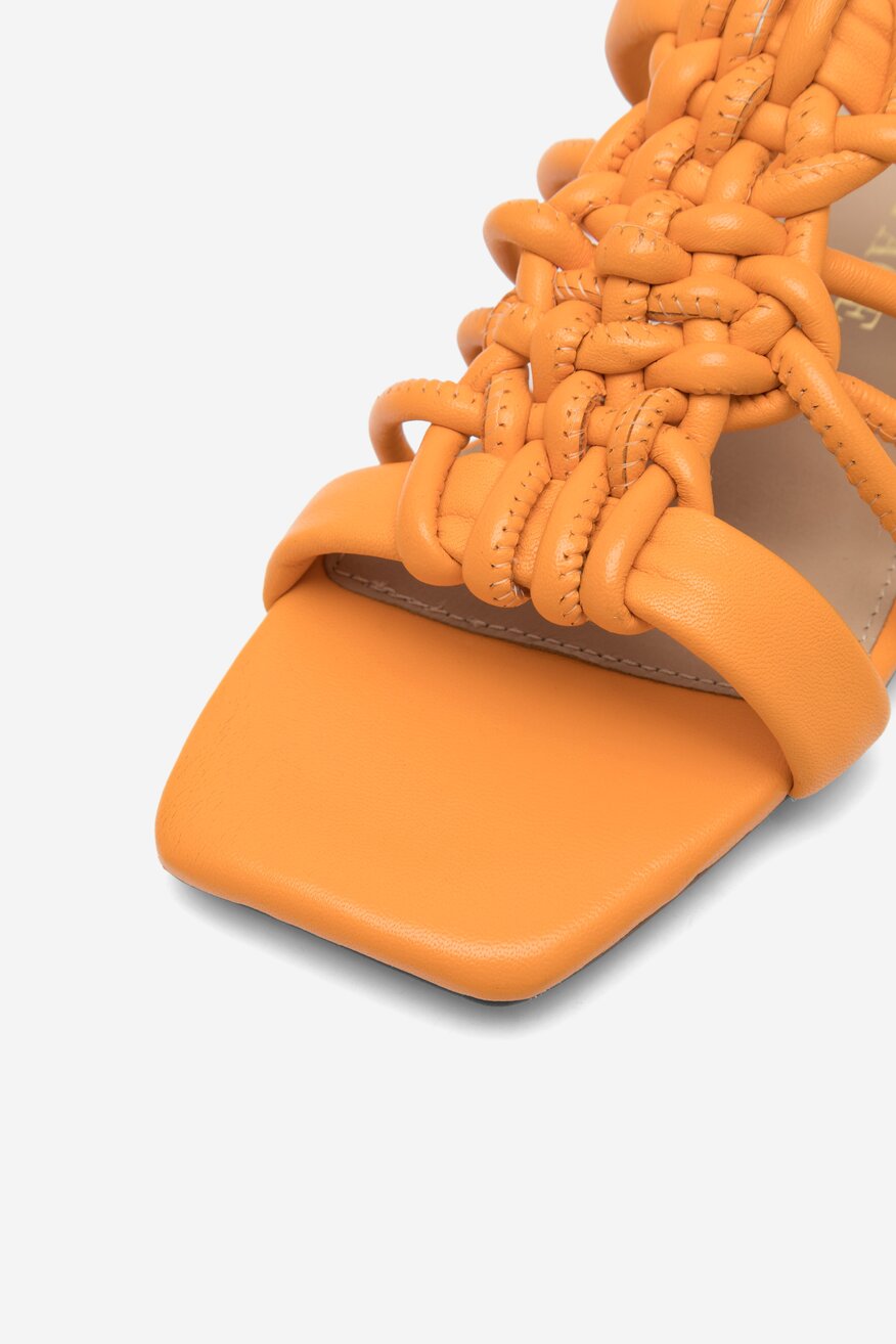 Klapki RAGE AGE VANNES-107303 Pomarańczowy