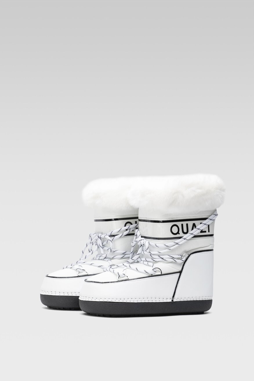 Botki Quazi NS9042-01 Biały