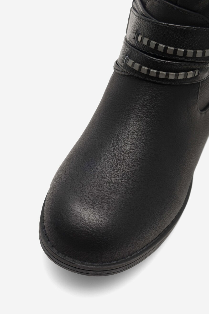 Kozaki Mustang 1139-624 Czarny