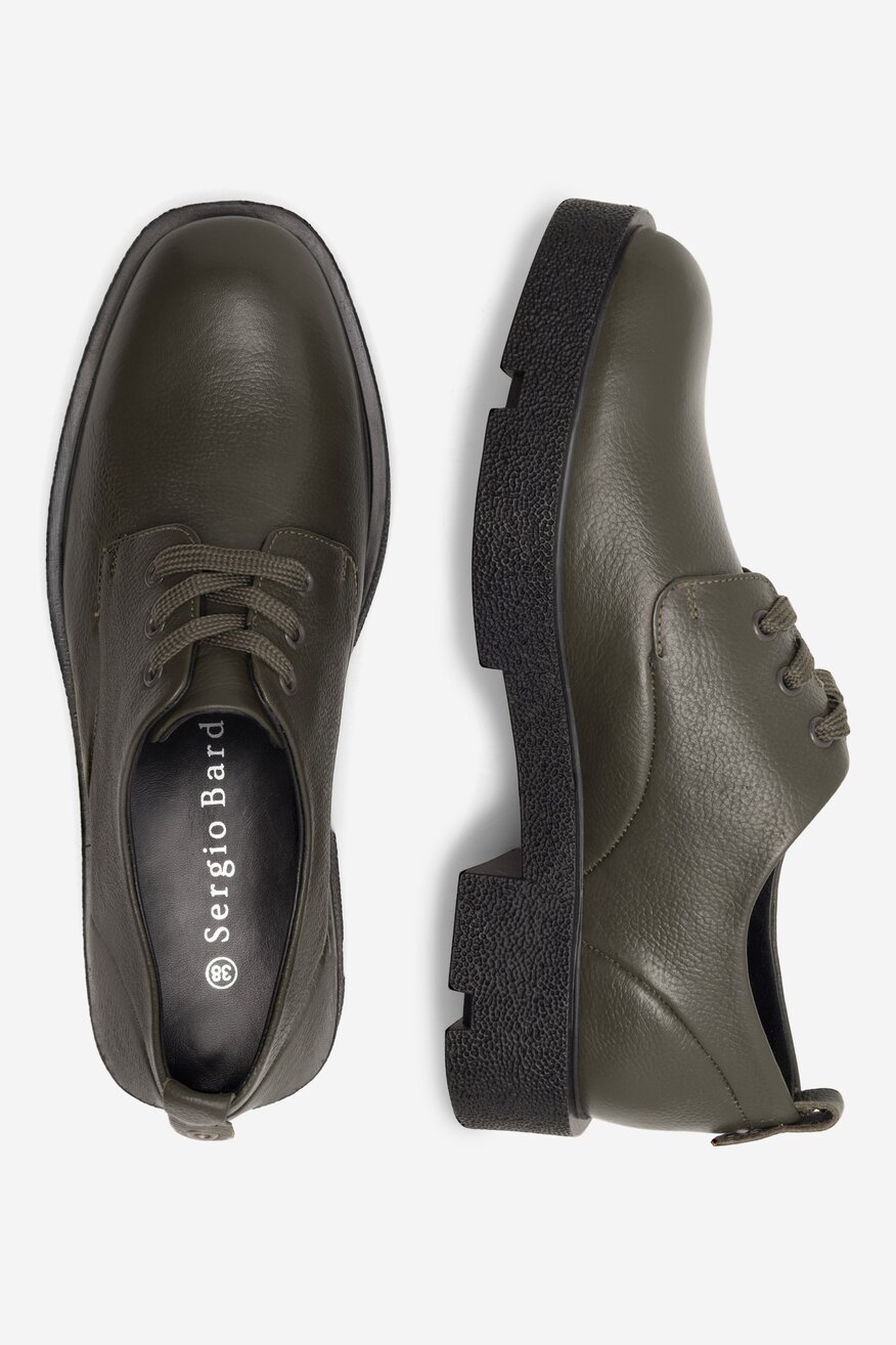 Półbuty Sergio Bardi WI16-C1053-03SB Zielony
