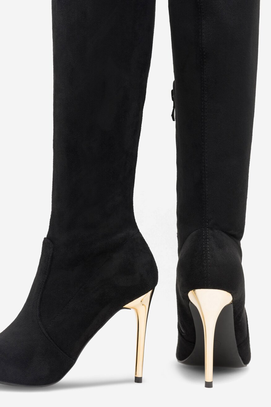 Kozaki DeeZee RAMONA HJDY230101 Czarny