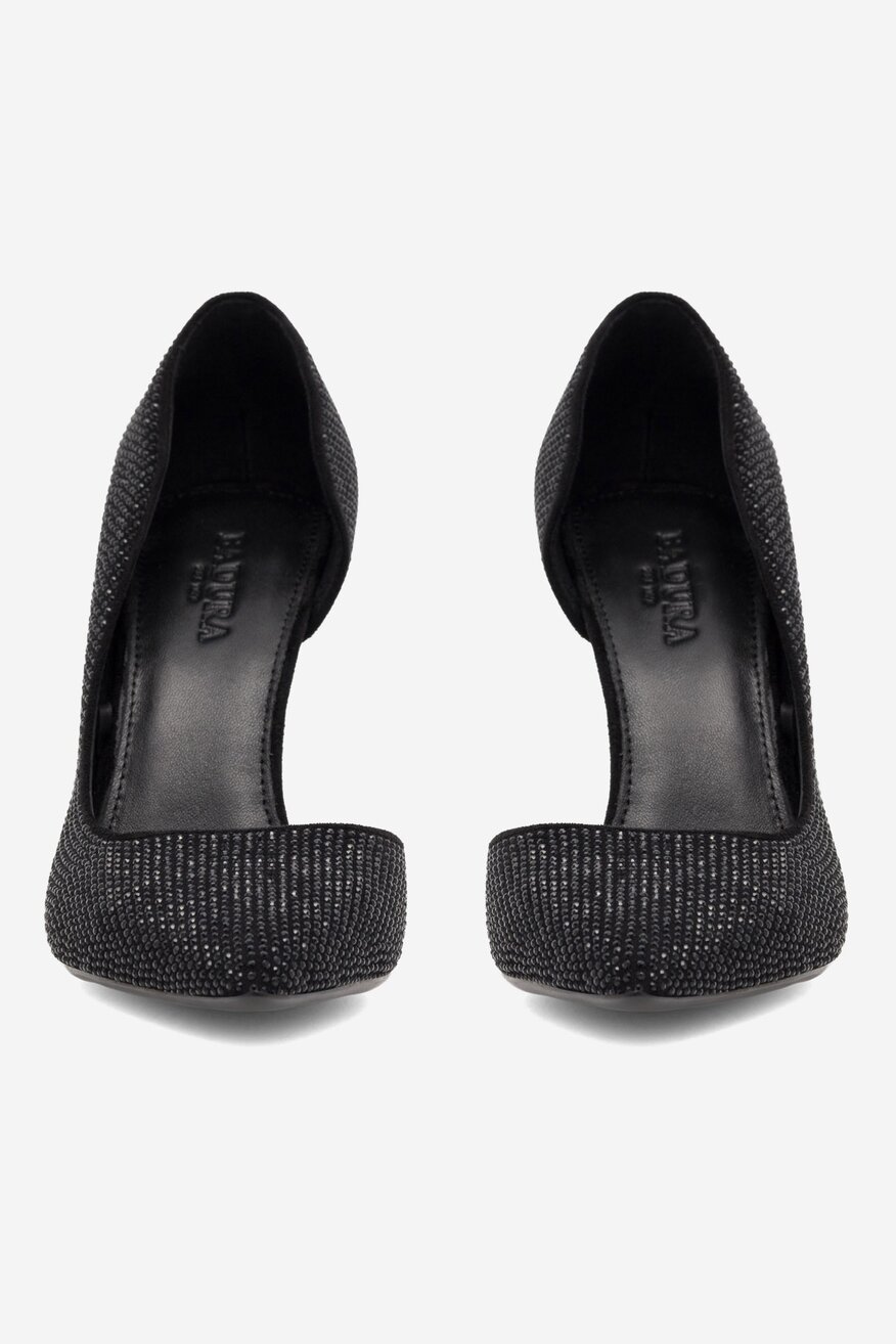 Czółenka Badura LUGO-V325-701 Czarny