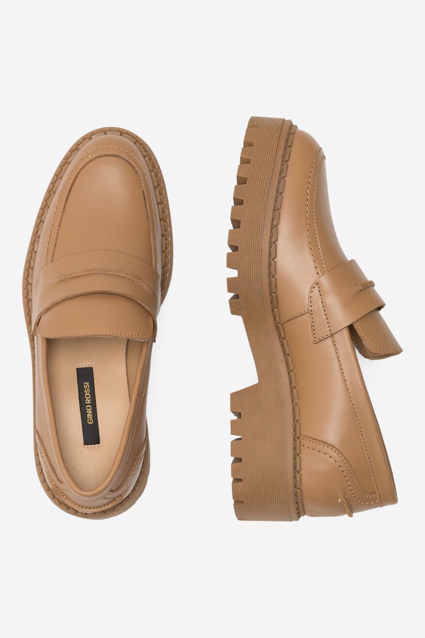 Półbuty Gino Rossi ELISA-23251 Camel