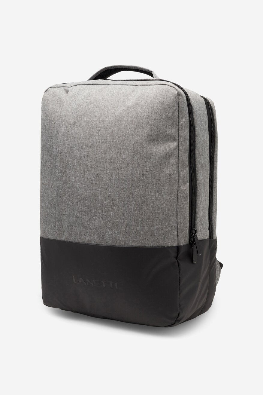 Plecak Lanetti LAN-K-009-04P Szary