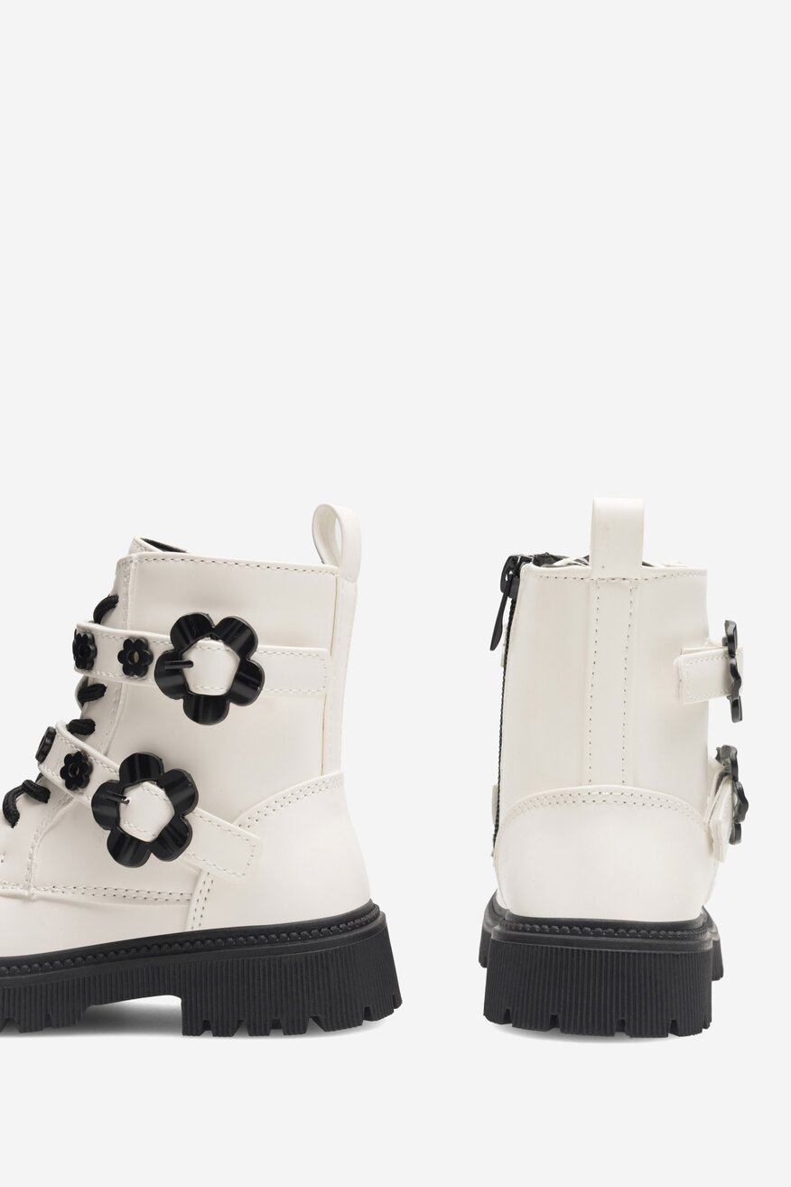 Trzewiki Nelli Blu CM221028-13 Biały