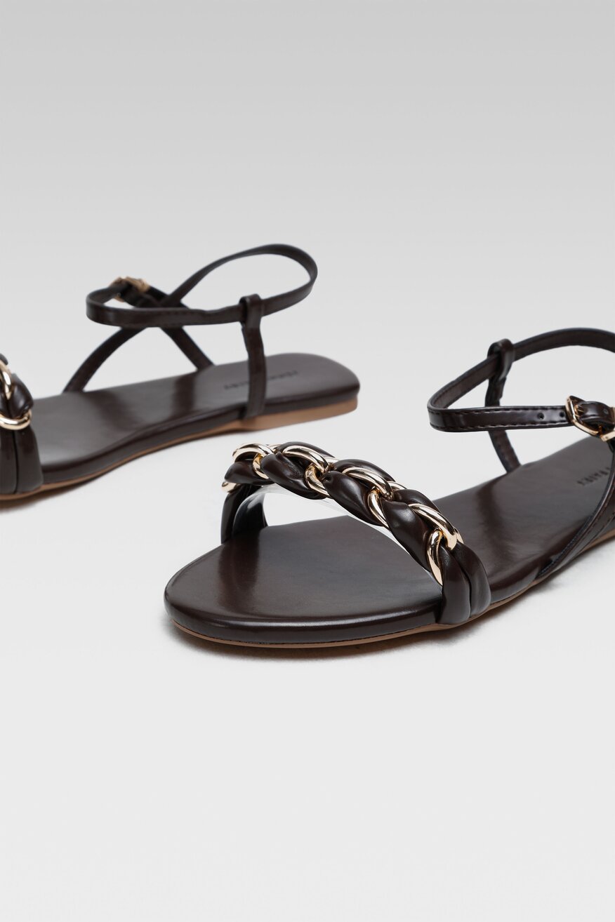 Sandały Jenny Fairy LS5751-04A Brązowy