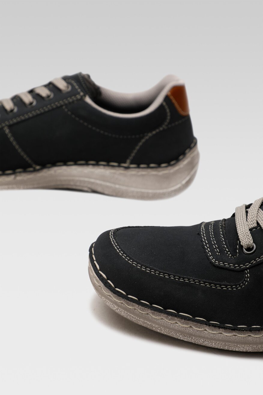 Półbuty Rieker 03030-14 Granatowy