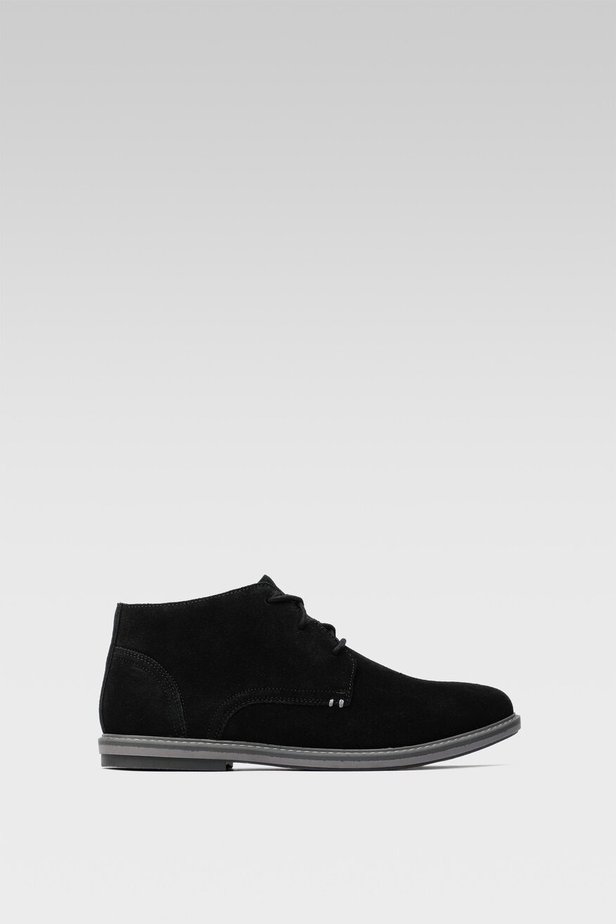 Trzewiki Cesare Cave MI07-B225-B62-02 Czarny