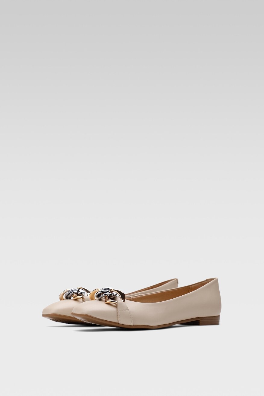 Baleriny Lasocki IRENA RST-IRENA-11 Beżowy
