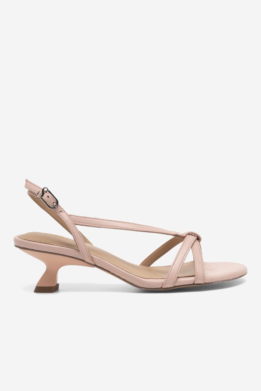 Sandały SIMPLE 107171 Różowy jasny