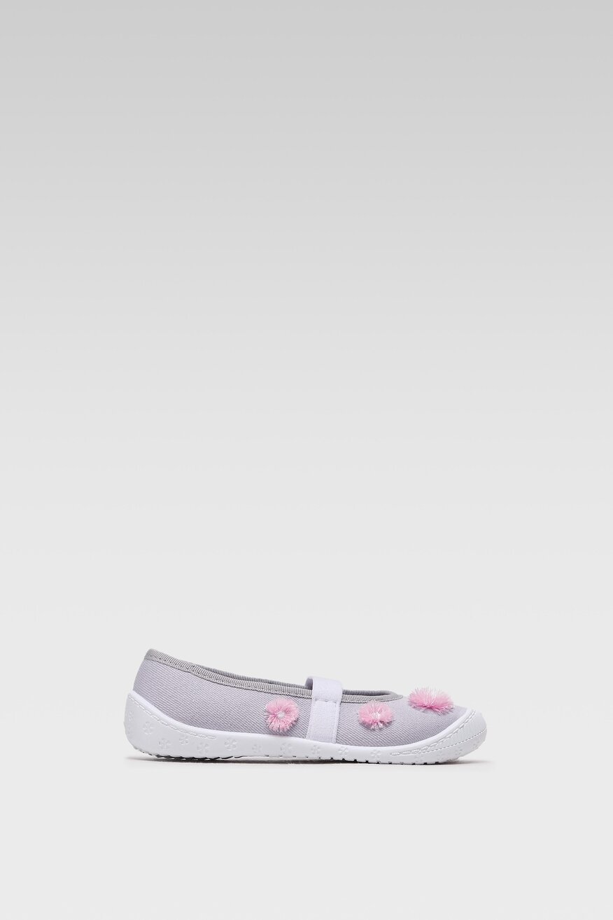 Kapcie MB 4R1/53-28POIR A Szary