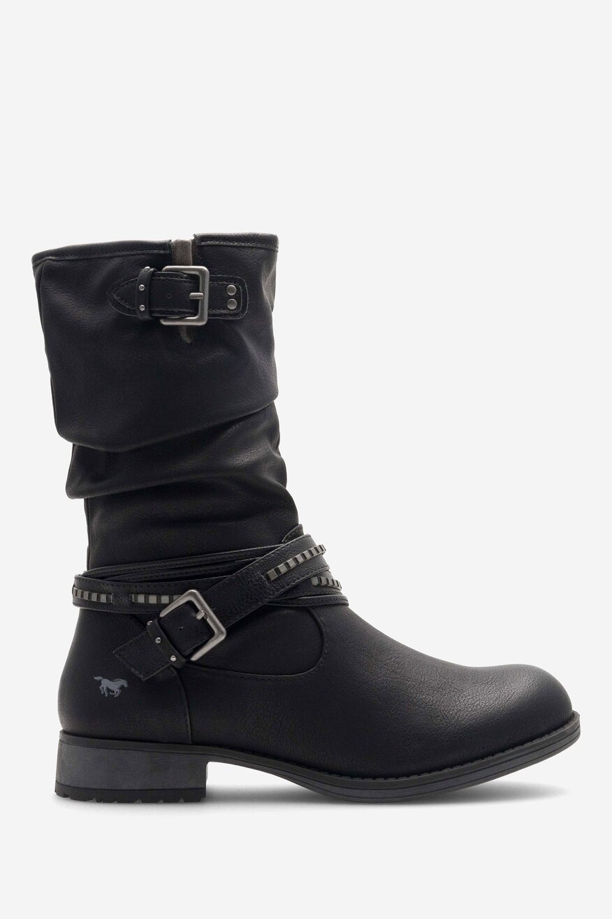 Kozaki Mustang 1139-624 Czarny