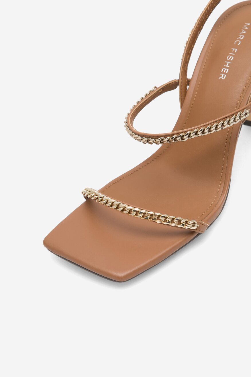 Sandały MARC FISHER F-DROID DNA01 Beżowy ciemny