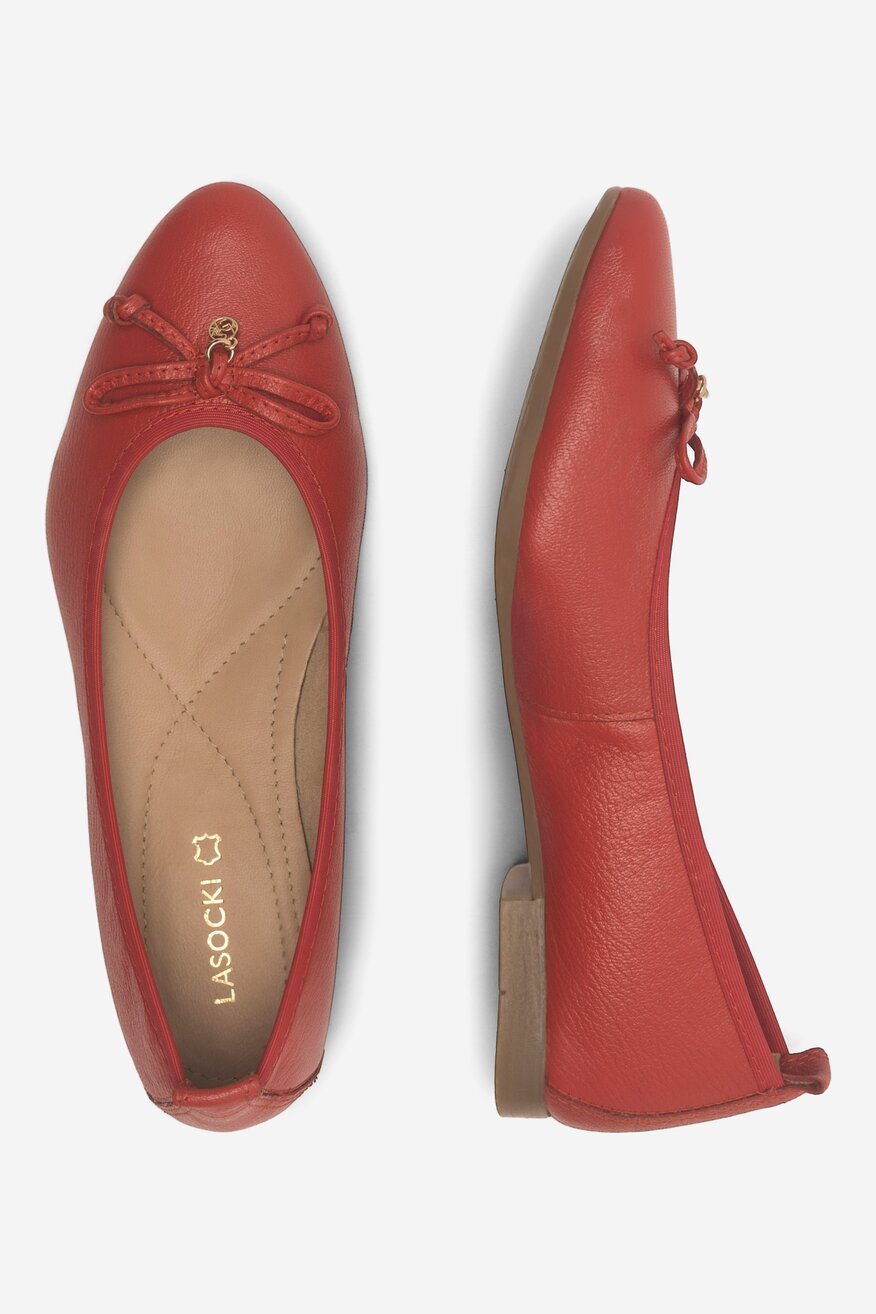 Baleriny Lasocki RST-KAJA-14 Czerwony