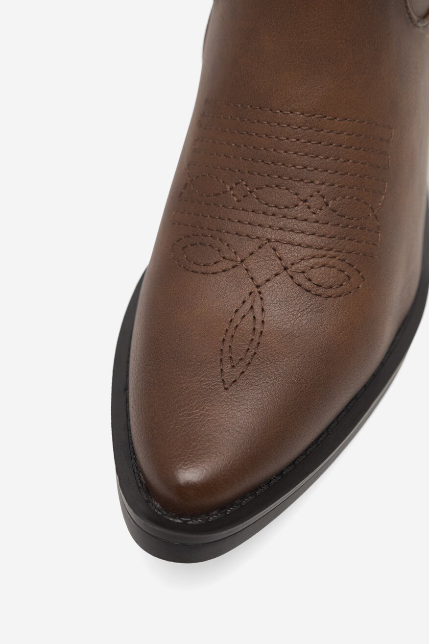 Kozaki Jenny Fairy GAJA HY236891-10A Brązowy