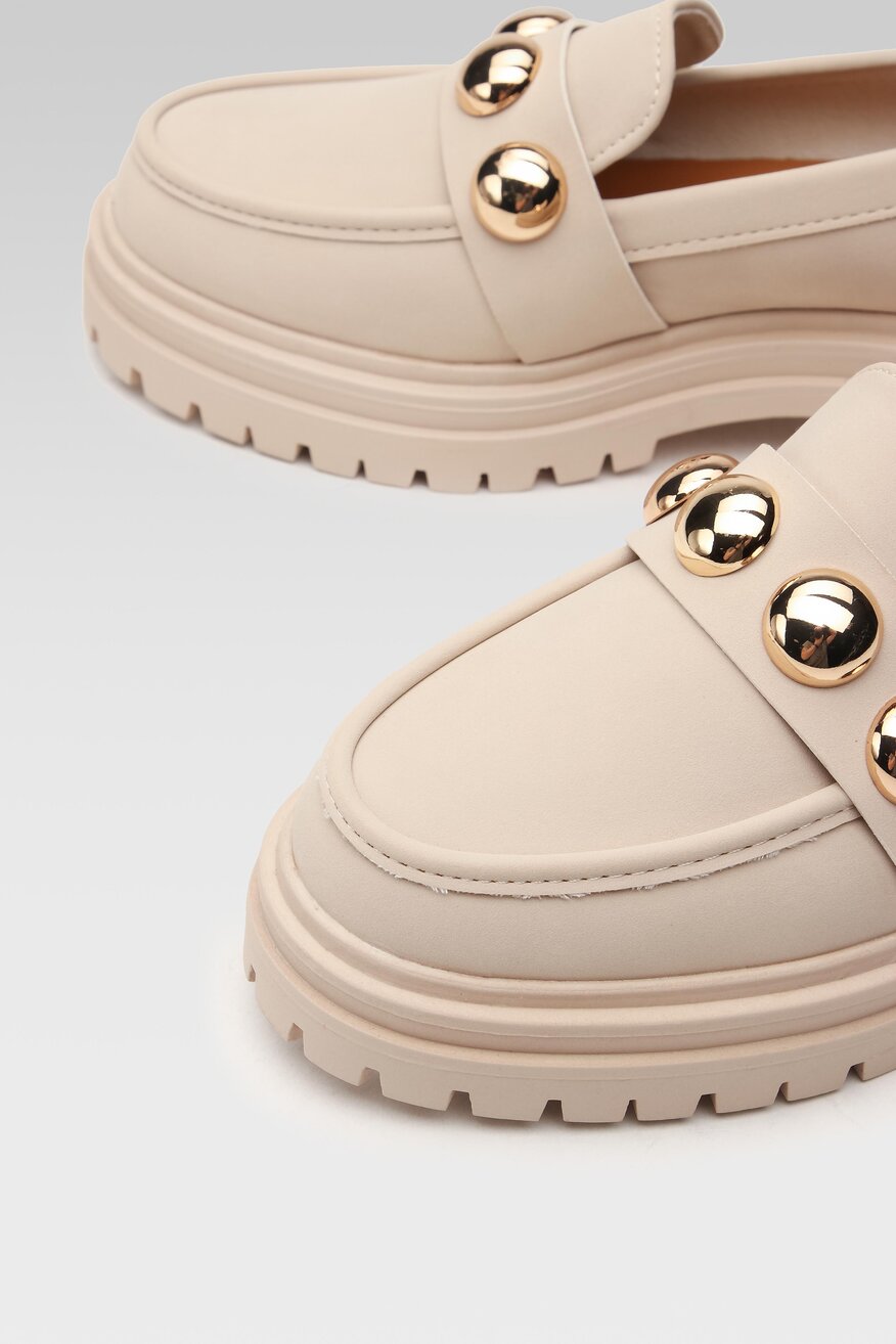 Półbuty DeeZee MODERN TIME WS5195-31 Beżowy