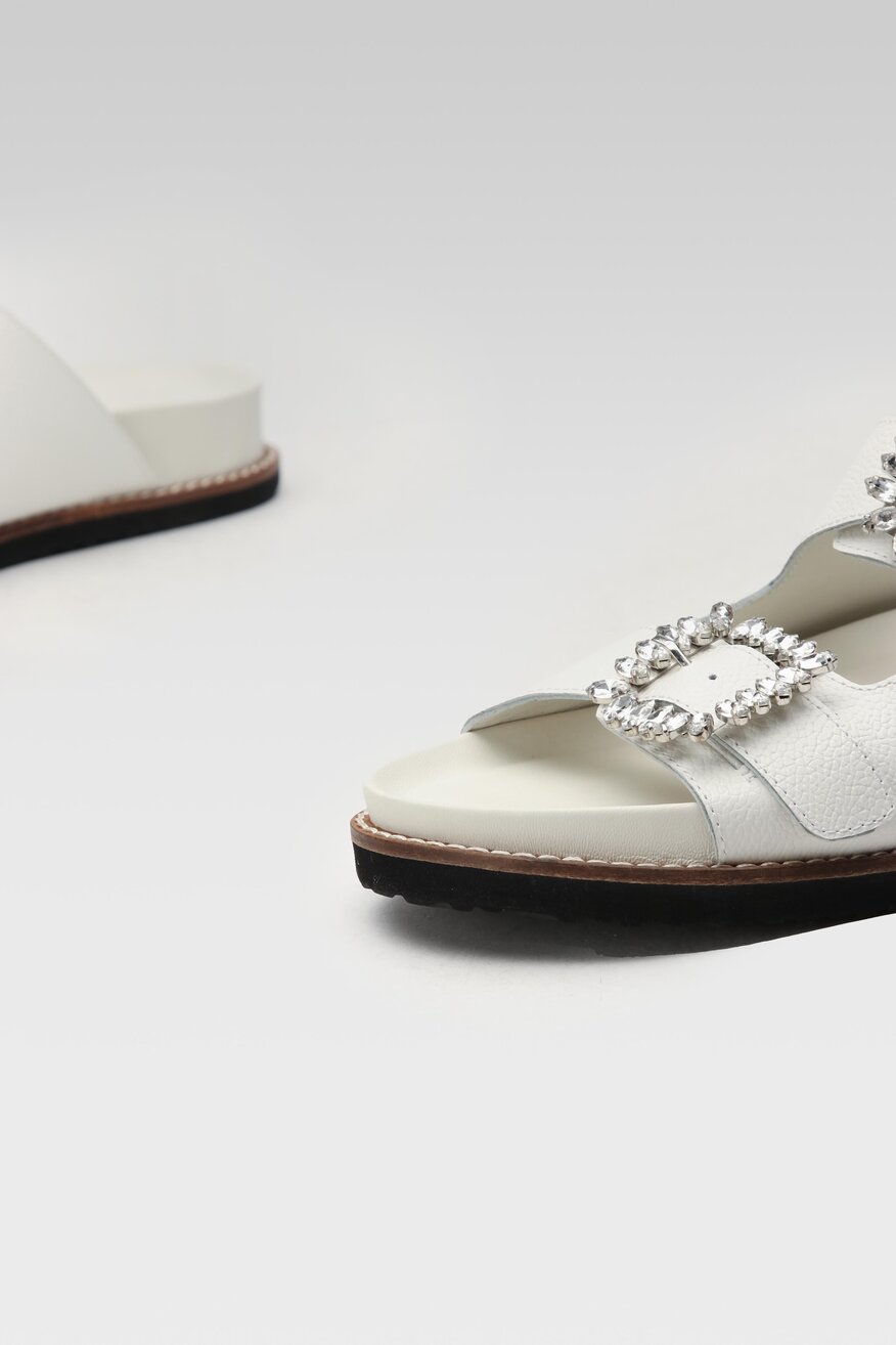 Klapki Sergio Bardi DELL-CHV-23L-37-02SB Biały