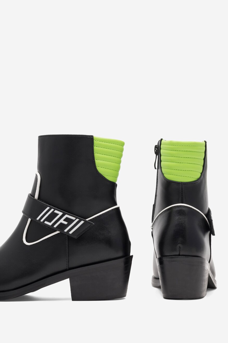 Botki Jenny Fairy RACE HY20216-6 Czarny