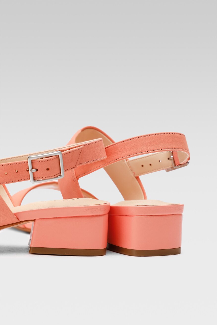 Sandały Clarks 26166417 Pomarańczowy