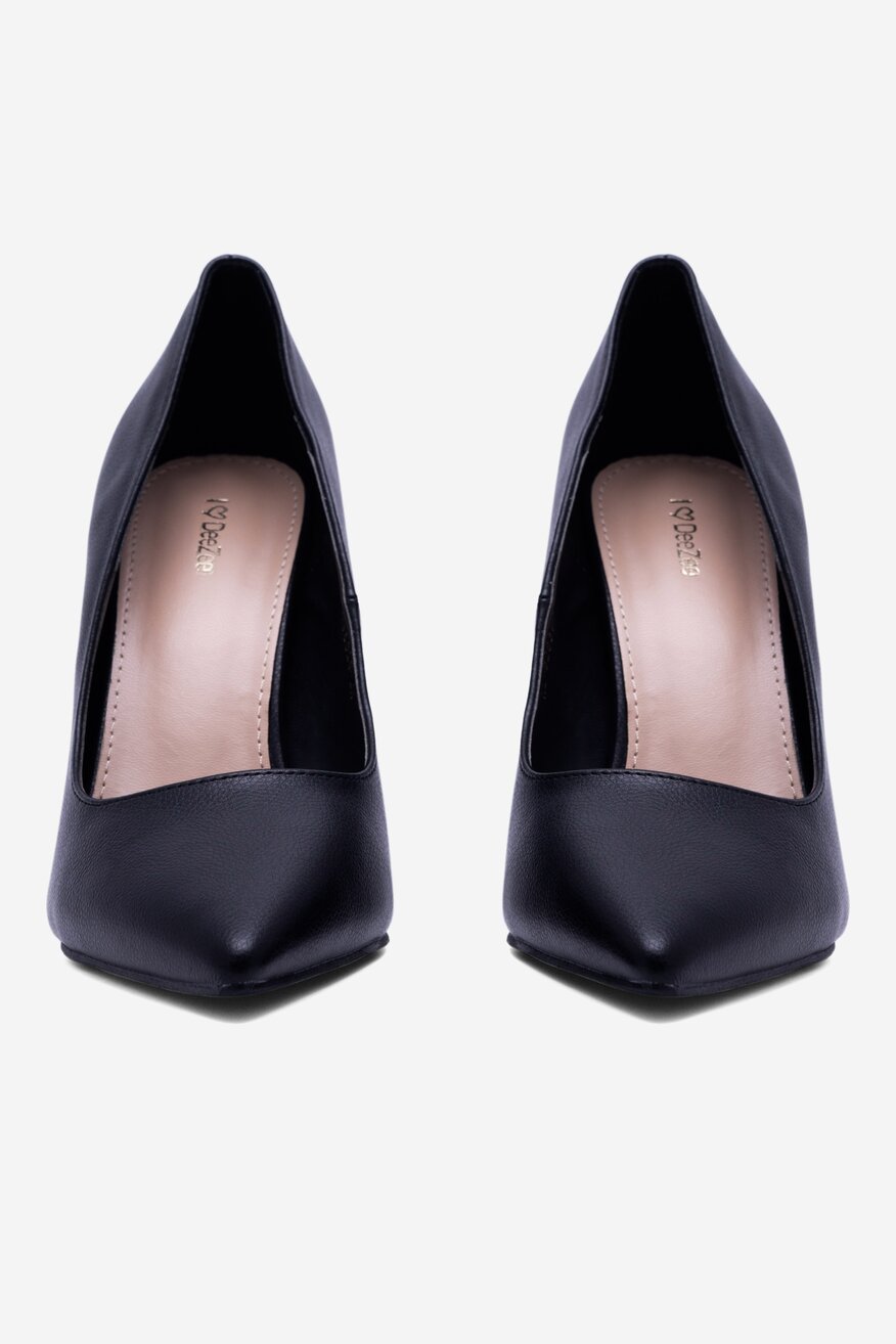 Czółenka DeeZee KL-92831-656 Czarny