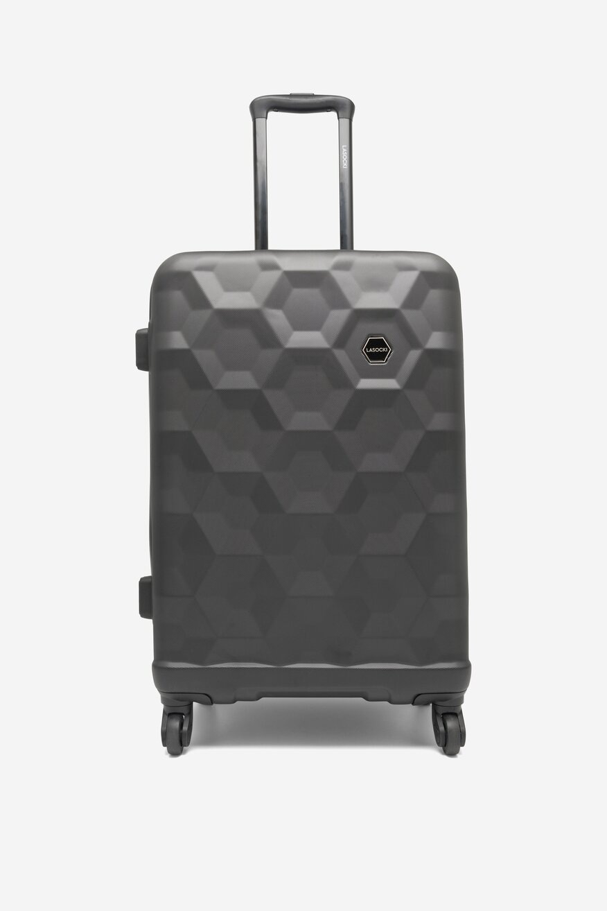 Walizka Lasocki BLW-A-102-10-07 Czarny