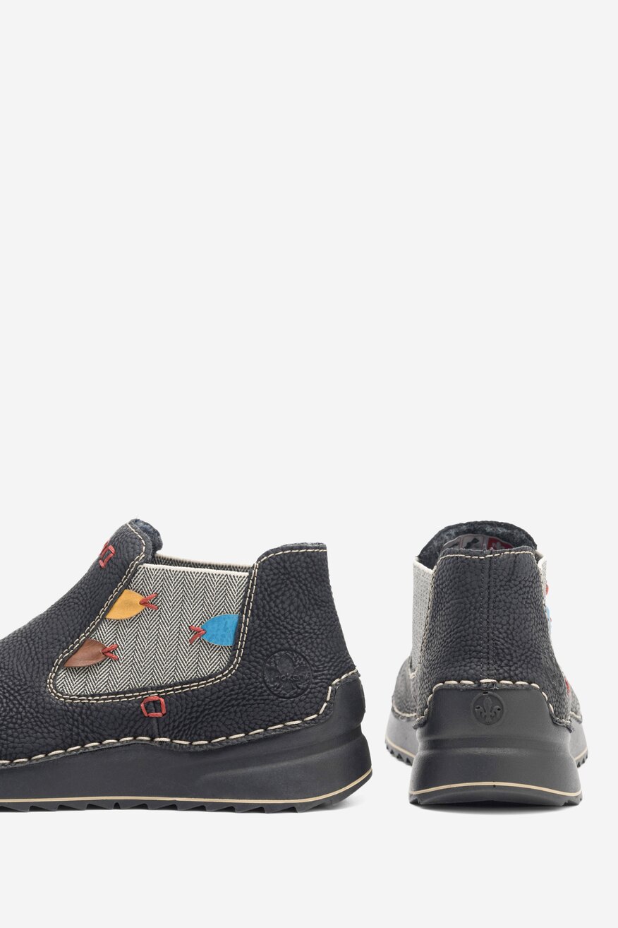 Botki Rieker 51592-00 Czarny