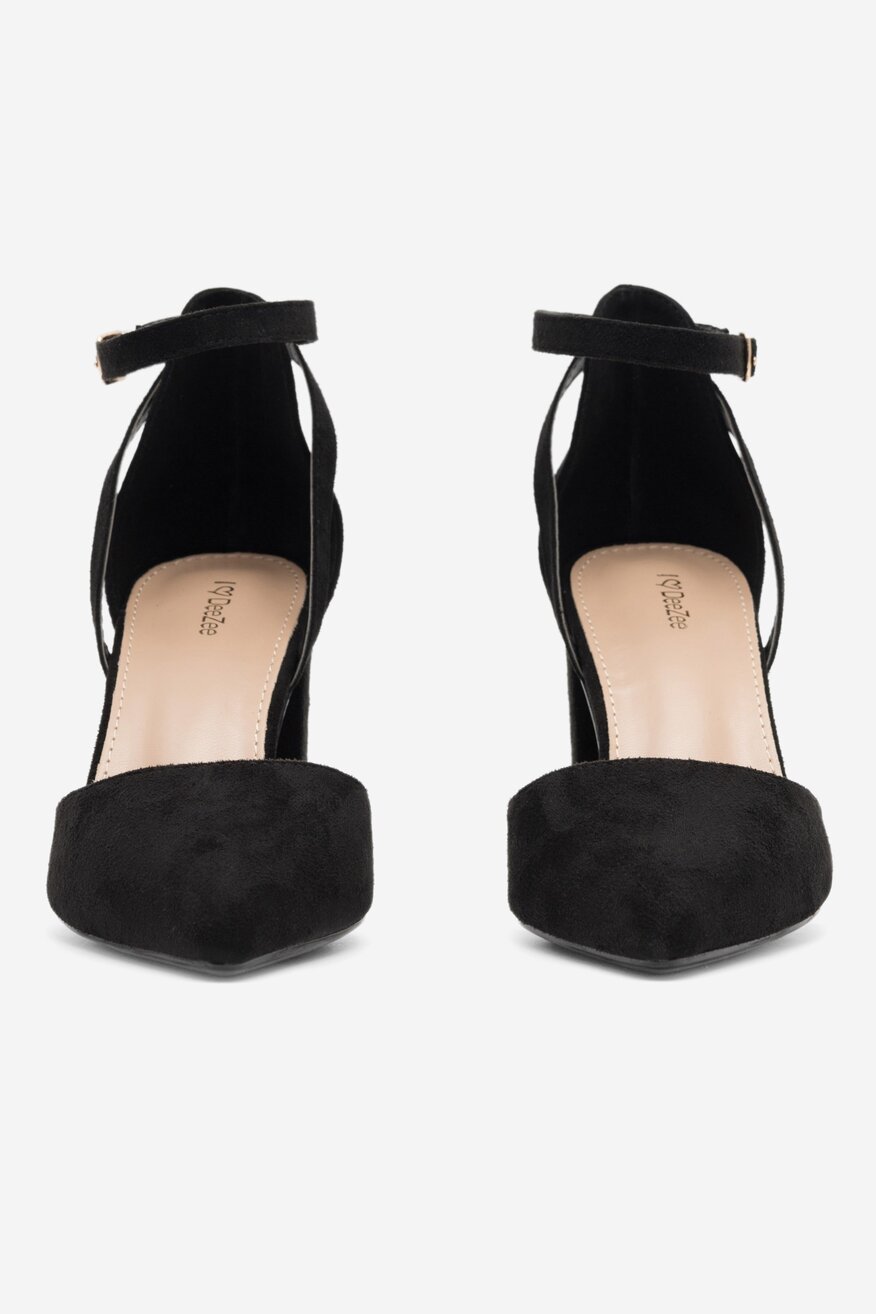 Czółenka DeeZee KL-HT6160 Czarny