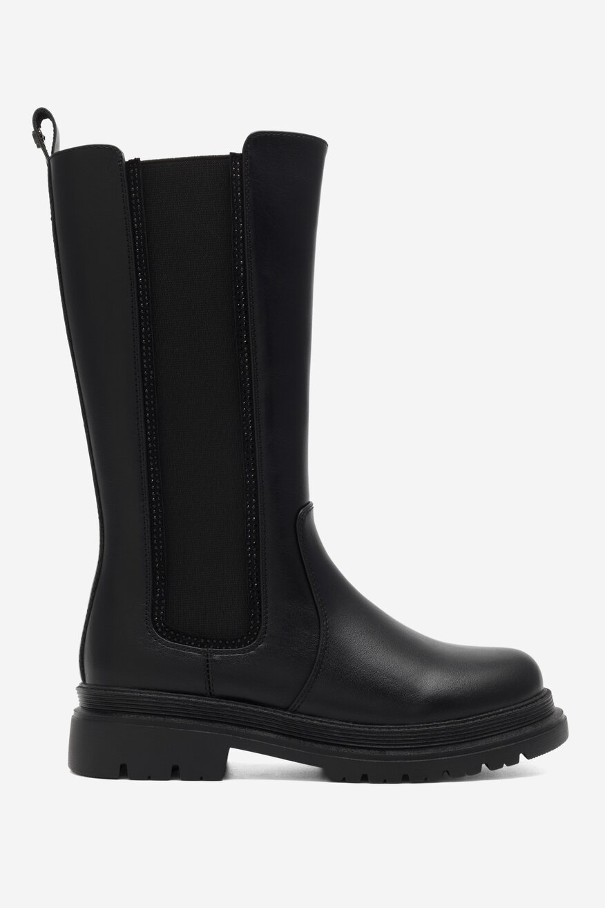 Kozaki Nelli Blu CS6171-02 Czarny