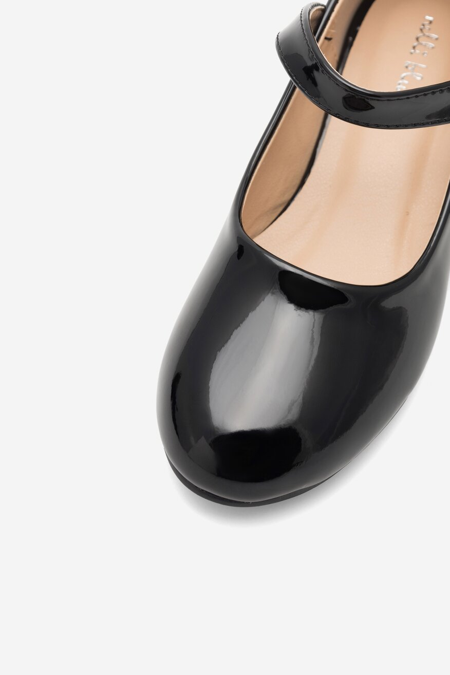 Baleriny Nelli Blu CM220624-2 Czarny