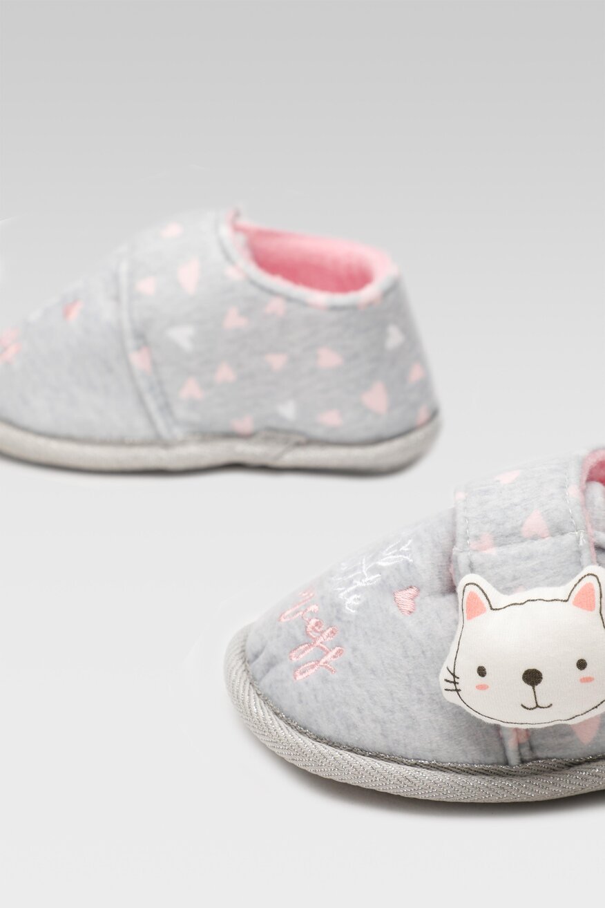 Kapcie Nelli Blu 22SDR1119 Szary jasny