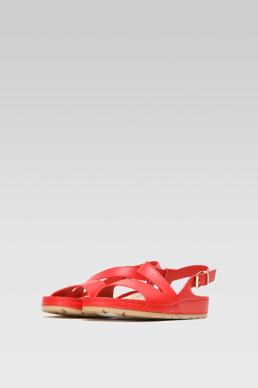 Sandały Clara Barson EDITTA WS121-02 Czerwony