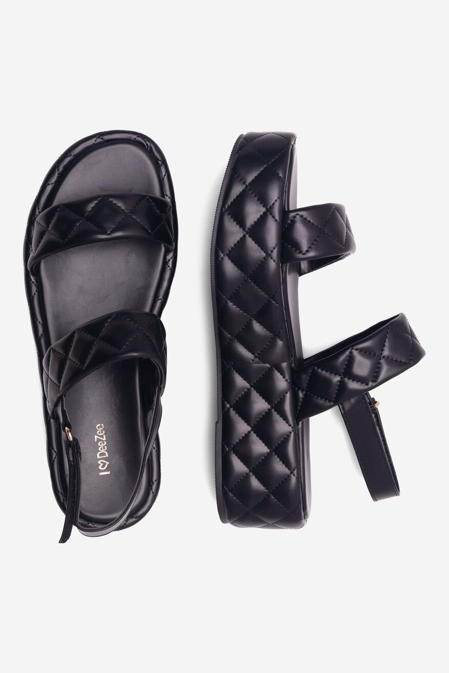 Sandały DeeZee AFFECTION KL-E8175-20 Czarny