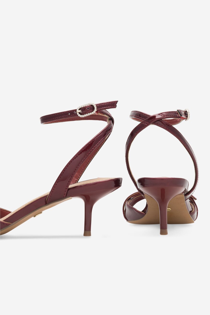 Sandały NINE WEST FEROZA BYCCC02 Czerwony