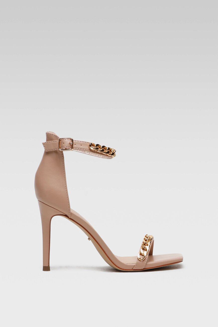 Sandały DeeZee LS5688-01 Beżowy