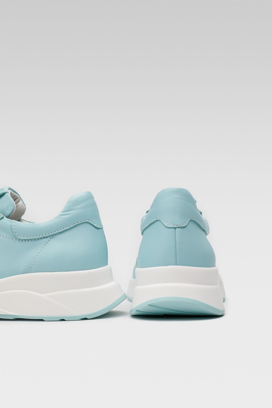 Półbuty Togoshi 37950 Turkusowy