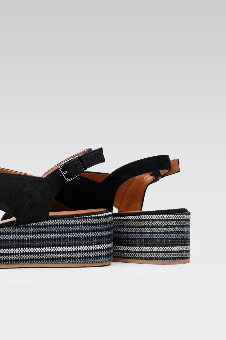 Sandały Clara Barson MELITTA WS22127-02 Czarny