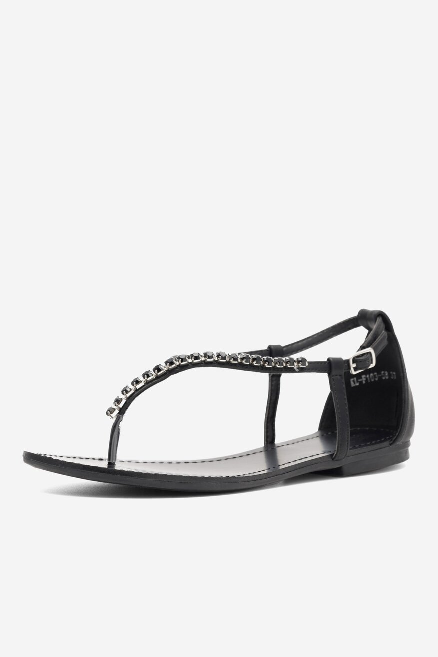 Sandały DeeZee ARIEL KL-F103-58 Czarny