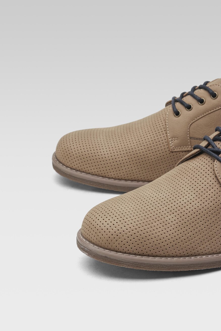 Półbuty Lanetti MYL8486-1 Beżowy