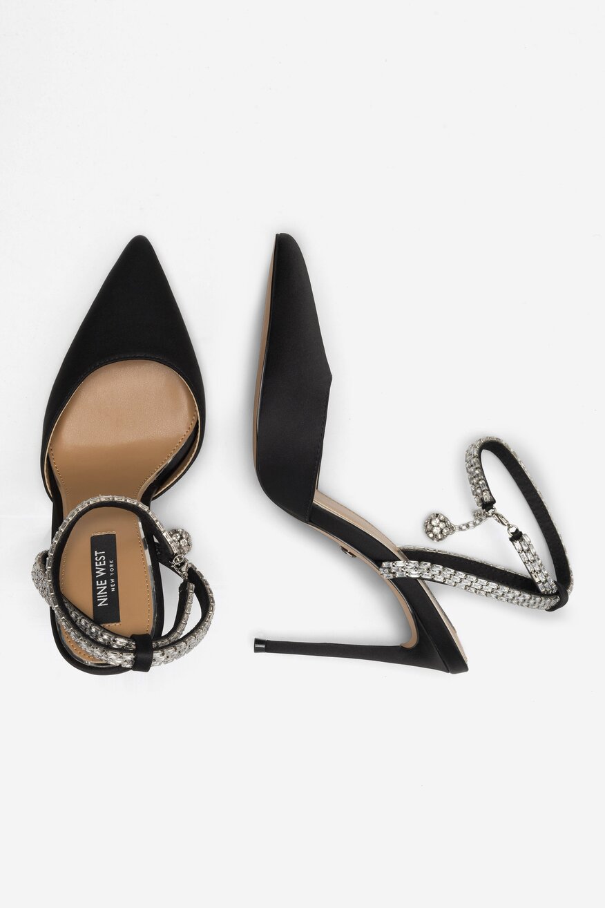 Czółenka NINE WEST ALMAAS SJ1483-2 Czarny