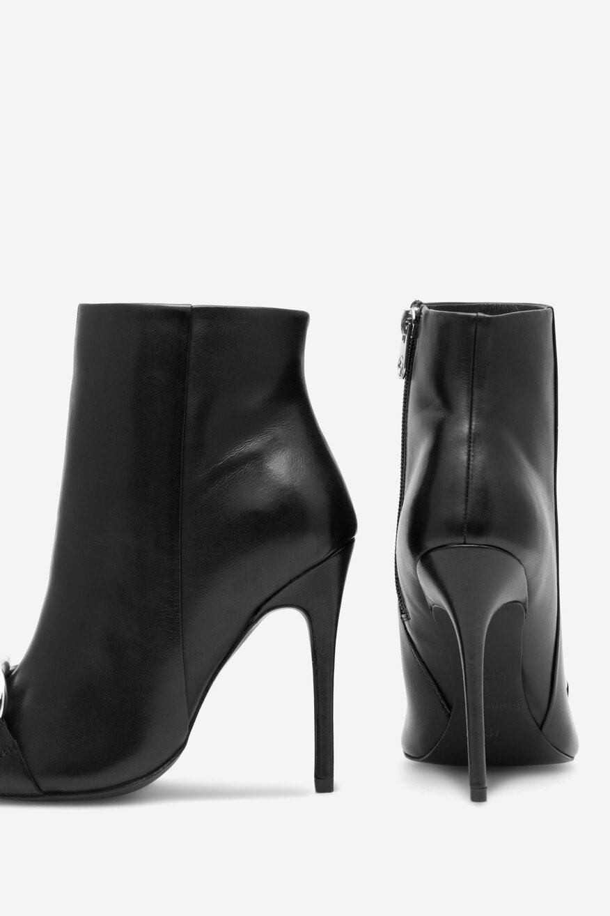 Botki EVA MINGE MURCJA-110472 Czarny