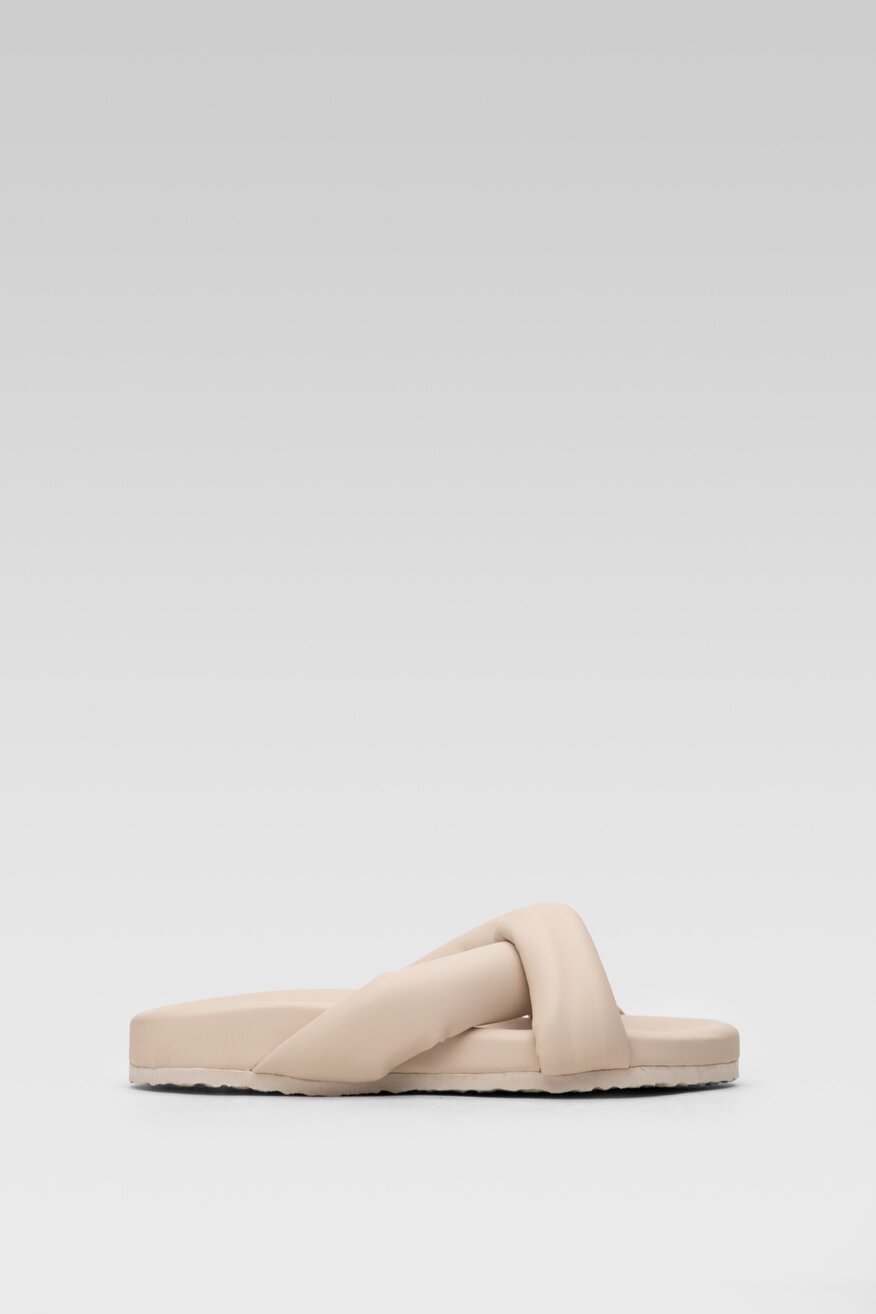 Klapki Jenny Fairy AJK0514-12 Beżowy