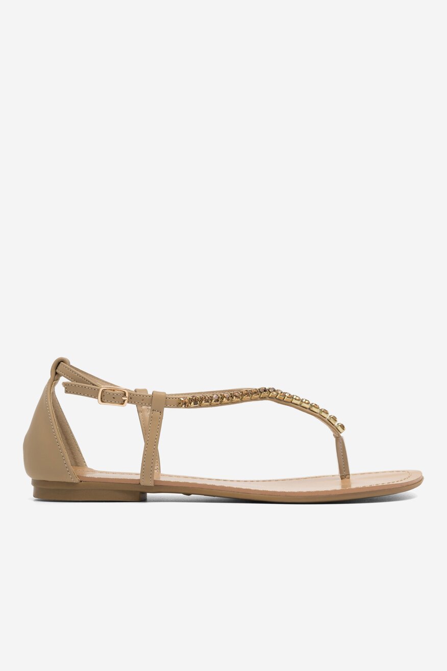Sandały DeeZee ARIEL KL-F103-58 Beżowy