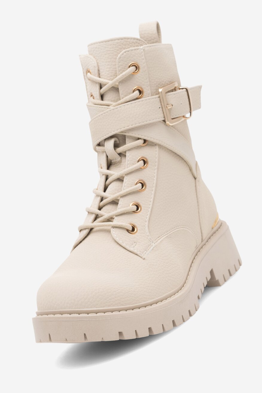 Trzewiki DeeZee HERMIA H58022-1A Beżowy