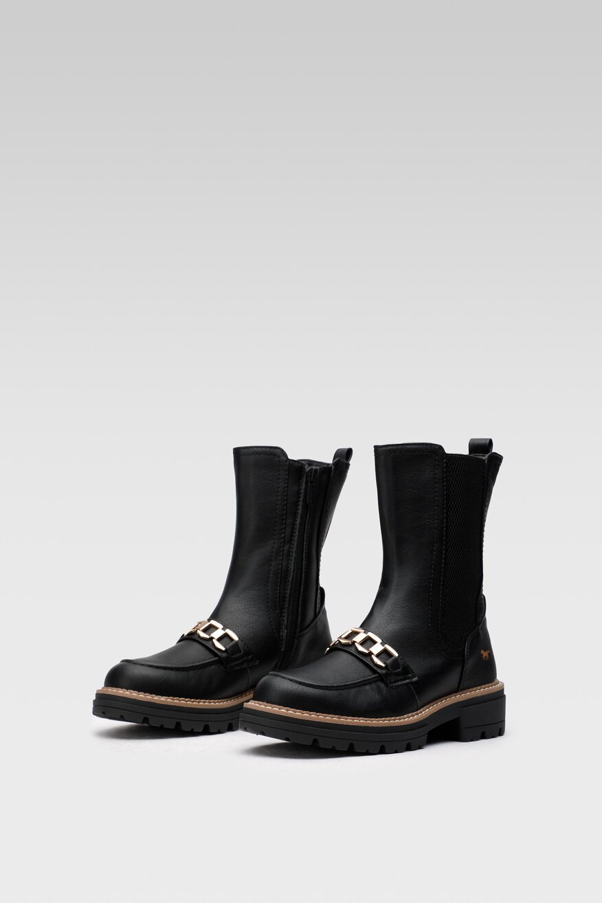 Botki Mustang 1437-502-9 Czarny