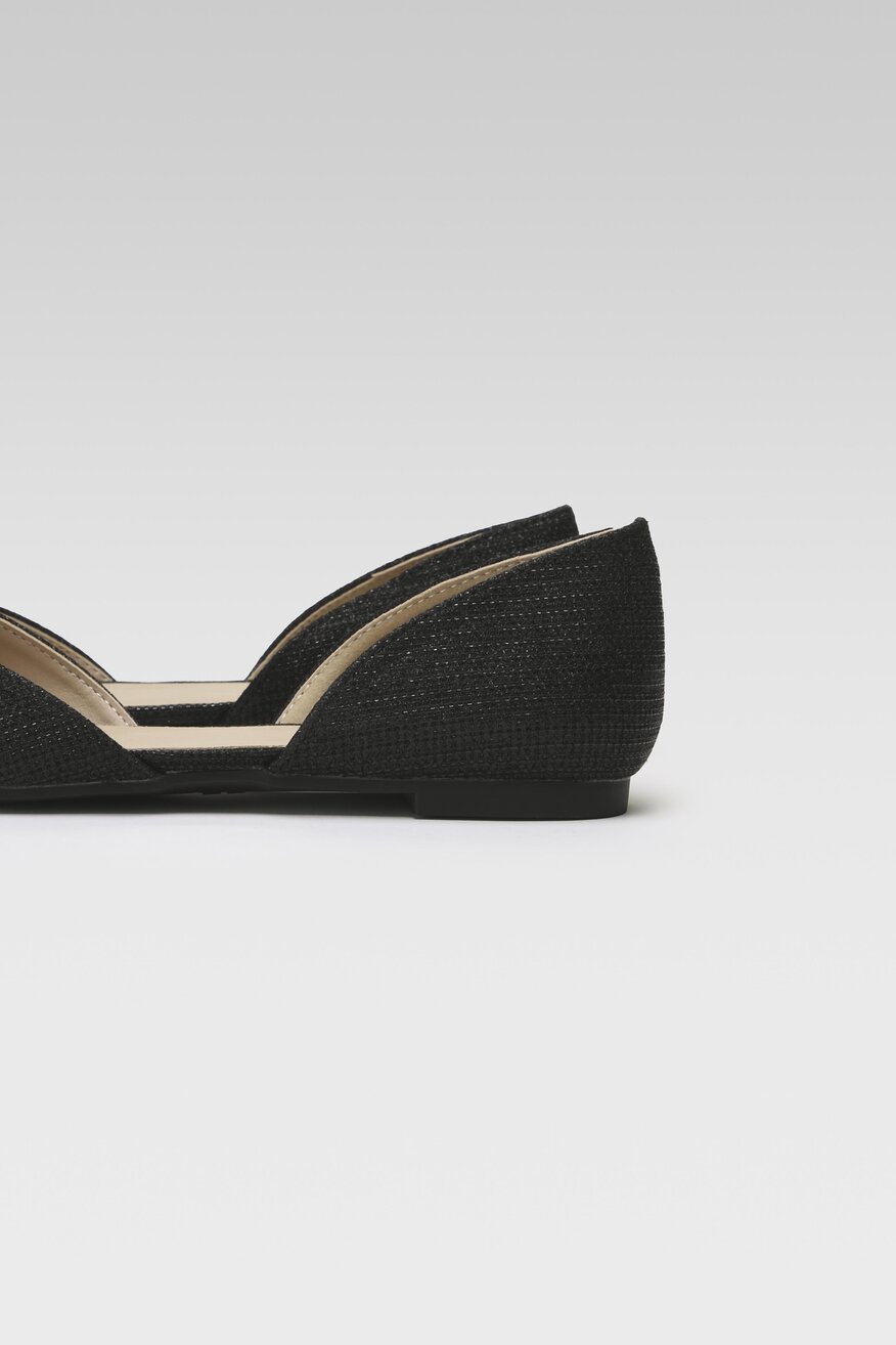 Baleriny Jenny Fairy JALE WS2108-08B Czarny