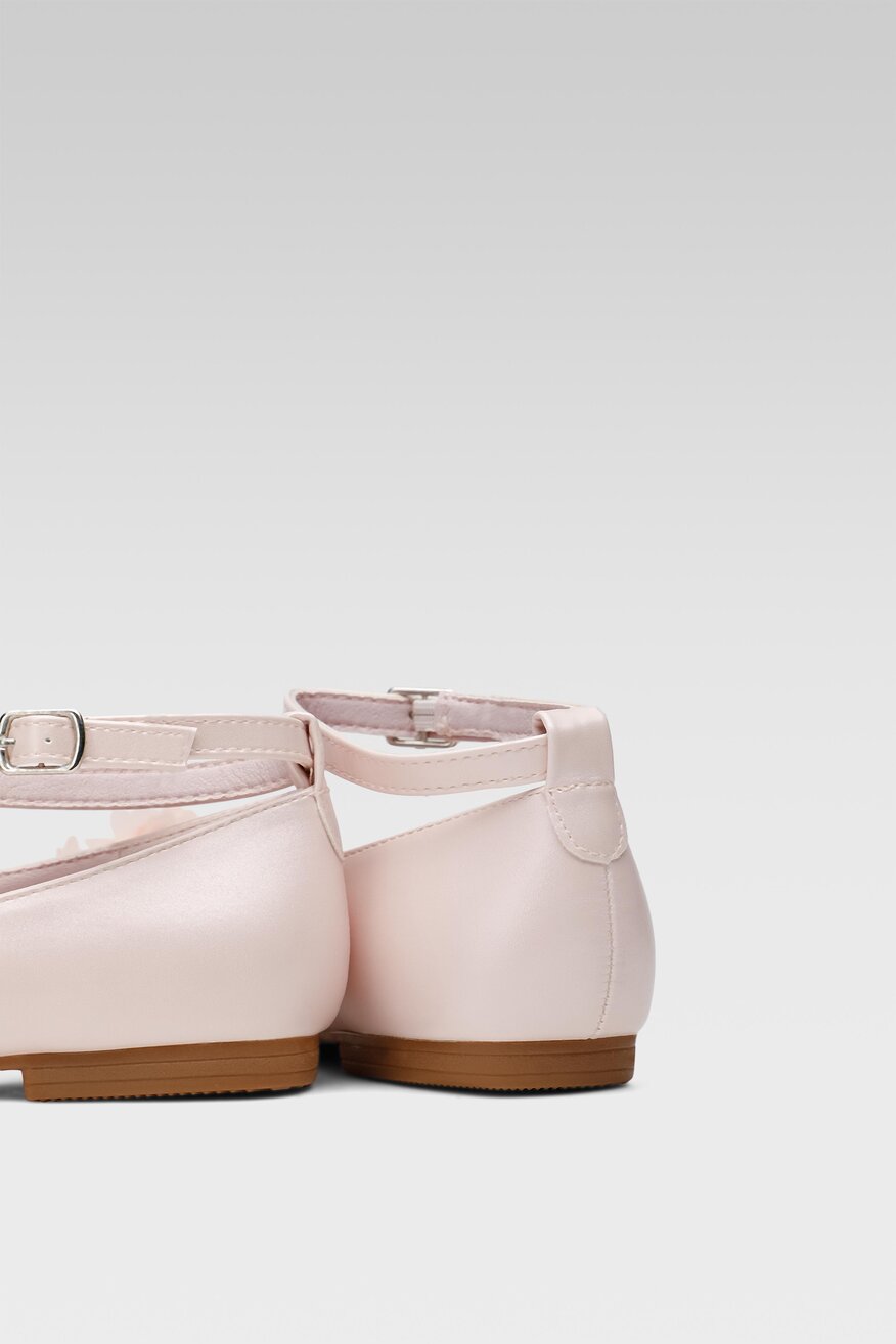 Baleriny Nelli Blu CM210410-4 Różowy jasny