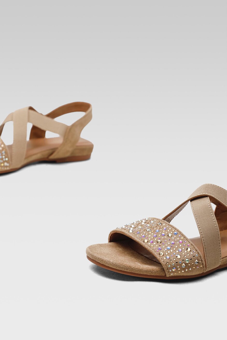 Sandały Jenny Fairy WS21128-05 Camel